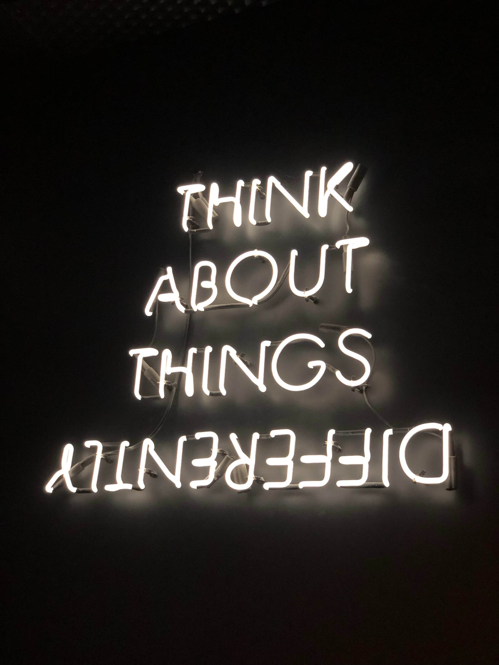 Creative thinking and AI problem-solving concept